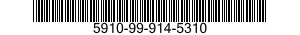 5910-99-914-5310 CAPACITOR,VARIABLE,AIR DIELECTRIC 5910999145310 999145310