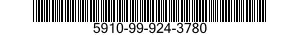 5910-99-924-3780 CAPACITOR,FIXED,PAPER DIELECTRIC 5910999243780 999243780
