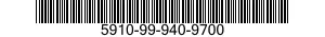 5910-99-940-9700 CAPACITOR,FIXED,CERAMIC DIELECTRIC 5910999409700 999409700