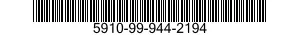 5910-99-944-2194 CAPACITOR,FIXED,MICA DIELECTRIC 5910999442194 999442194