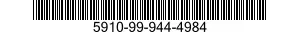 5910-99-944-4984 CAPACITOR,FIXED,PLASTIC DIELECTRIC 5910999444984 999444984