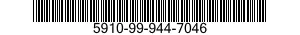 5910-99-944-7046 CAPACITOR,FIXED,PAPER DIELECTRIC 5910999447046 999447046