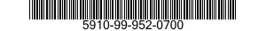 5910-99-952-0700  5910999520700 999520700