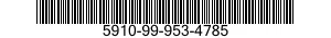 5910-99-953-4785 CAPACITOR,FIXED,METALLIZED,PAPER-PLASTIC DIELECTRIC 5910999534785 999534785
