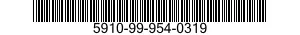 5910-99-954-0319  5910999540319 999540319