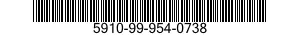 5910-99-954-0738  5910999540738 999540738