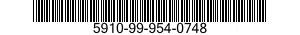 5910-99-954-0748  5910999540748 999540748