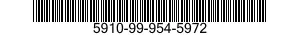 5910-99-954-5972  5910999545972 999545972