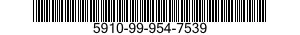 5910-99-954-7539 CAPACITOR,FIXED,ELECTROLYTIC 5910999547539 999547539