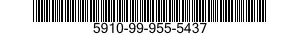 5910-99-955-5437  5910999555437 999555437