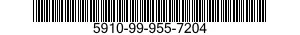 5910-99-955-7204  5910999557204 999557204