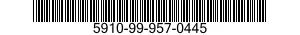 5910-99-957-0445  5910999570445 999570445