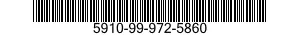 5910-99-972-5860  5910999725860 999725860