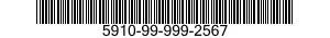 5910-99-999-2567 CAPACITOR,FIXED,MICA DIELECTRIC 5910999992567 999992567