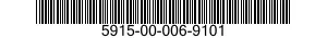5915-00-006-9101 FILTER,BAND PASS 5915000069101 000069101