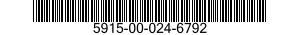 5915-00-024-6792  5915000246792 000246792