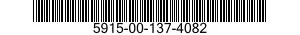 5915-00-137-4082 NETWORK,PULSE FORMING 5915001374082 001374082