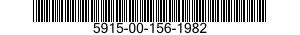 5915-00-156-1982  5915001561982 001561982