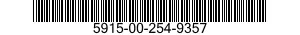 5915-00-254-9357  5915002549357 002549357