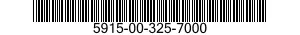 5915-00-325-7000  5915003257000 003257000