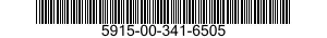 5915-00-341-6505 FILTER,BAND PASS 5915003416505 003416505