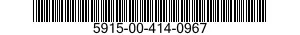 5915-00-414-0967  5915004140967 004140967