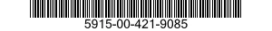 5915-00-421-9085 NETWORK,PULSE FORMING 5915004219085 004219085