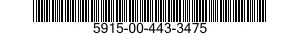 5915-00-443-3475  5915004433475 004433475