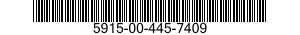 5915-00-445-7409 NETWORK,PHASE CHANGING 5915004457409 004457409