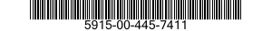 5915-00-445-7411 NETWORK,PHASE CHANGING 5915004457411 004457411
