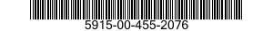 5915-00-455-2076 FILTER,LOW PASS 5915004552076 004552076