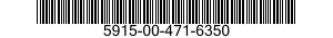 5915-00-471-6350 FILTER,LOW PASS 5915004716350 004716350
