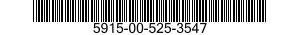 5915-00-525-3547 FILTER SUBASSEMBLY 5915005253547 005253547