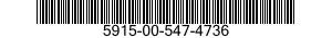 5915-00-547-4736  5915005474736 005474736
