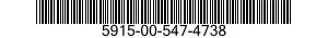 5915-00-547-4738  5915005474738 005474738