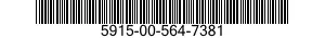 5915-00-564-7381  5915005647381 005647381