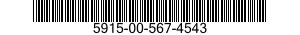 5915-00-567-4543  5915005674543 005674543