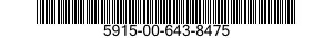 5915-00-643-8475  5915006438475 006438475