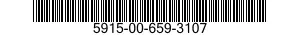 5915-00-659-3107 NETWORK,PULSE FORMING 5915006593107 006593107