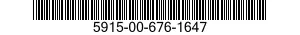 5915-00-676-1647 NETWORK,PULSE FORMING 5915006761647 006761647