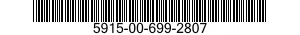 5915-00-699-2807  5915006992807 006992807