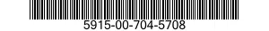 5915-00-704-5708  5915007045708 007045708