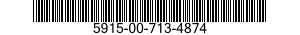 5915-00-713-4874 FILTER,BAND PASS 5915007134874 007134874