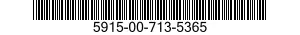 5915-00-713-5365 NETWORK,PULSE FORMING 5915007135365 007135365