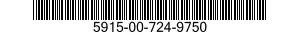 5915-00-724-9750 FILTER,LOW PASS 5915007249750 007249750