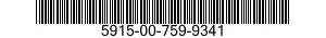 5915-00-759-9341 NETWORK,PULSE FORMING 5915007599341 007599341