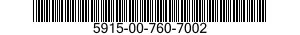 5915-00-760-7002  5915007607002 007607002