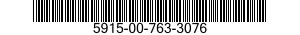 5915-00-763-3076  5915007633076 007633076