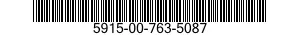 5915-00-763-5087 FILTER,BAND PASS 5915007635087 007635087