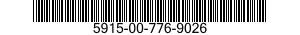 5915-00-776-9026  5915007769026 007769026